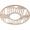 Ekena Millwork Empire Wood Fretwork Pierced Ceiling Medallion, Alder, 26"OD x 9 1/2"ID x 3/8"T CMWP26X26X0375EPAL - alternate 2